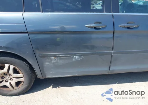 2006 Honda Odyssey Ex z USA, uszkodzony, nr VIN 5FNRL38406B406748